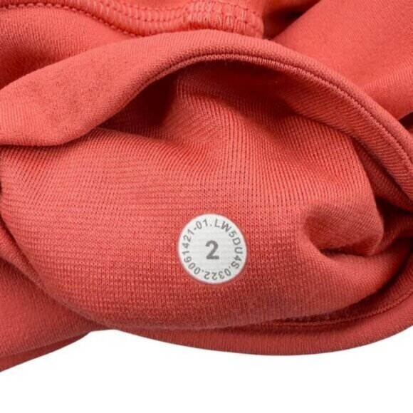 Lululemon Align High-Rise Pant with Pockets 25" Nulu Size 2 In Pale Raspberry - Picture 10 of 10